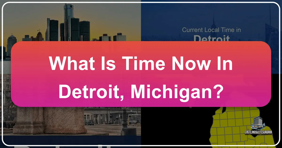 What Is Time Now In Detroit, Michigan?