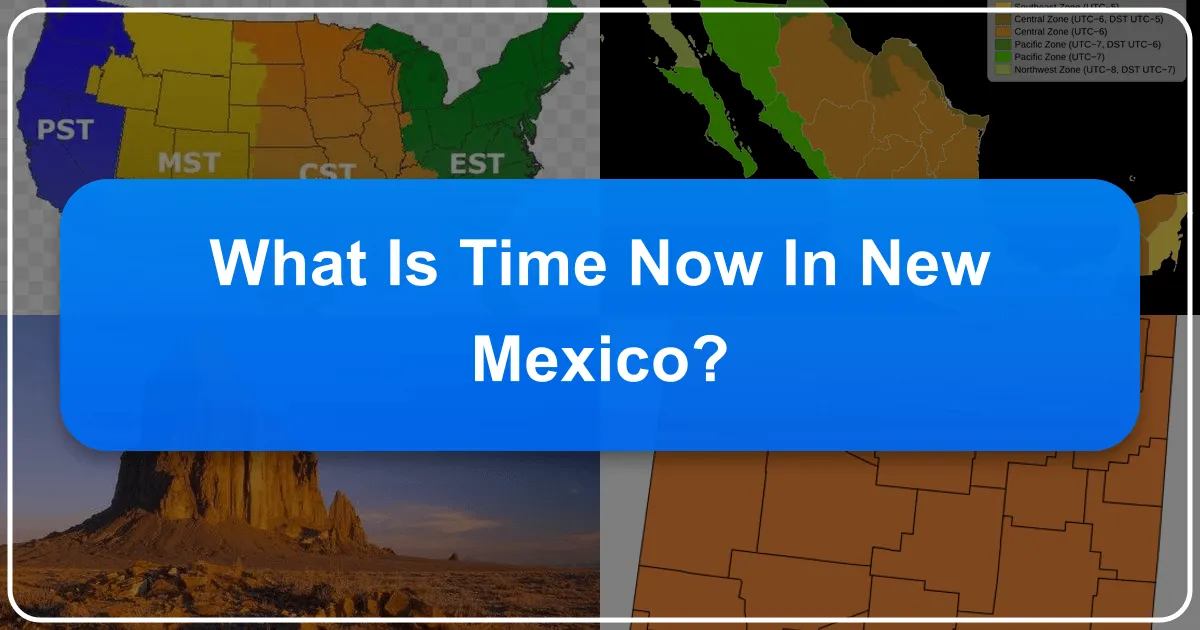 What is Time Now in New Mexico