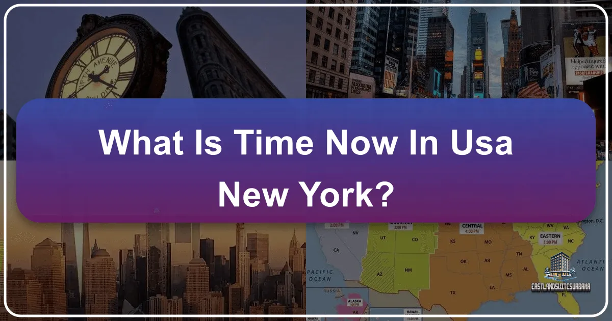 What is Time Now in USA New York