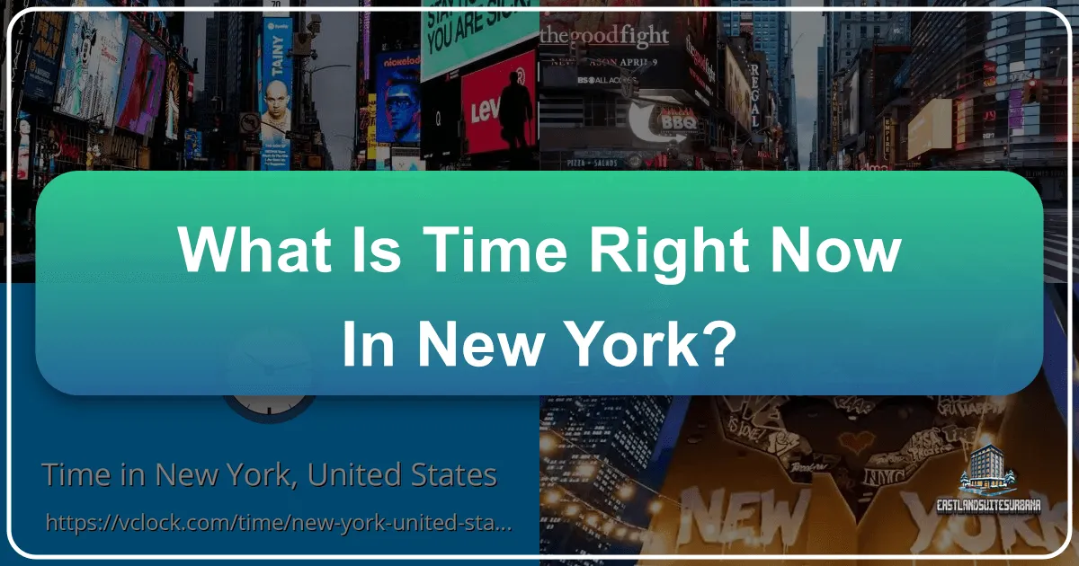 what is time right now in new york