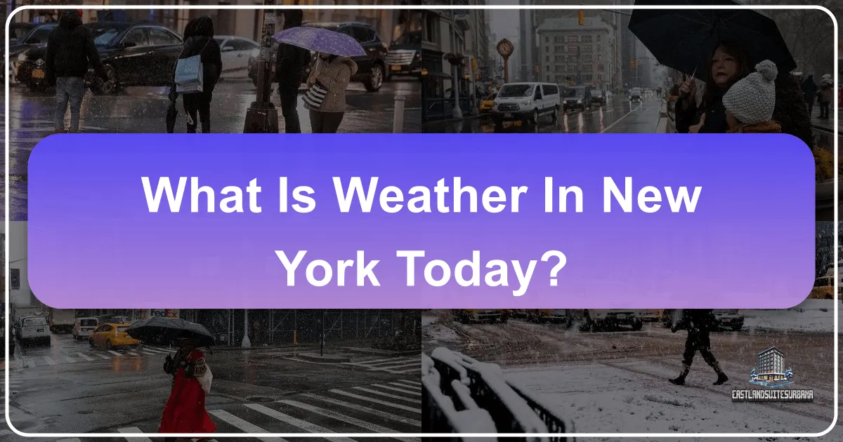 What Is Weather In New York Today?