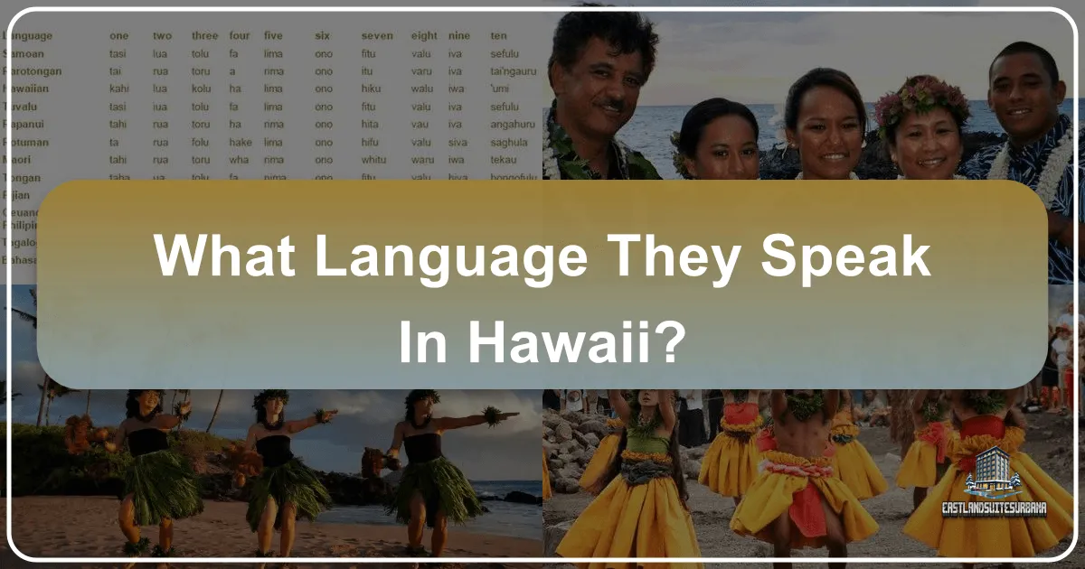 What Language They Speak in Hawaii