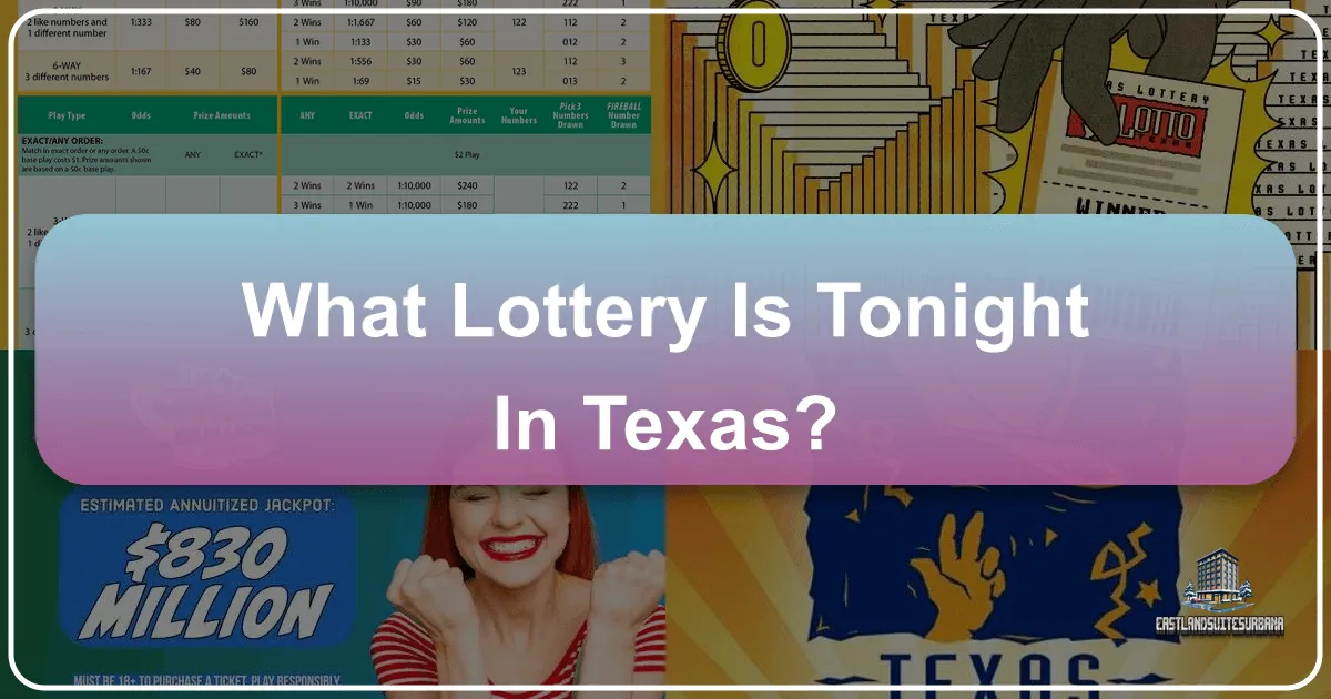 What Lottery Is Tonight In Texas?