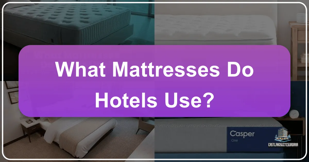 What Mattresses Do Hotels Use?