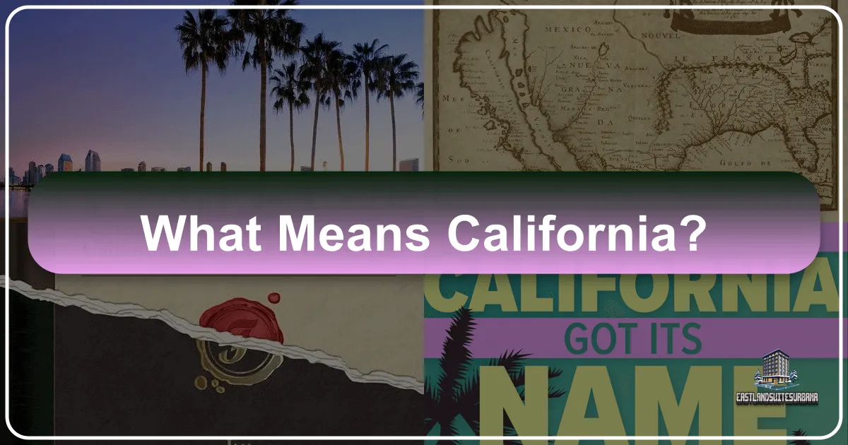 What Means California?