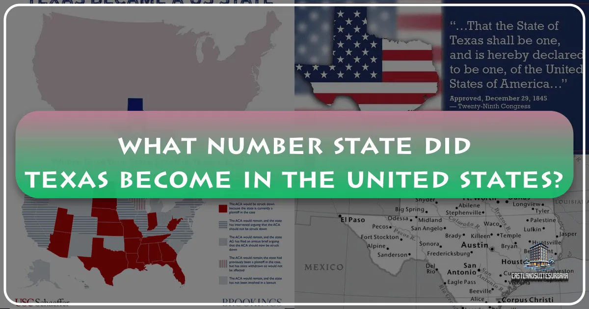 Texas's Historic Entry: Becoming the 28th State of the United States