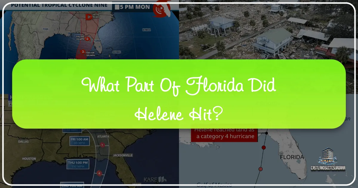 What Part Of Florida Did Helene Hit?