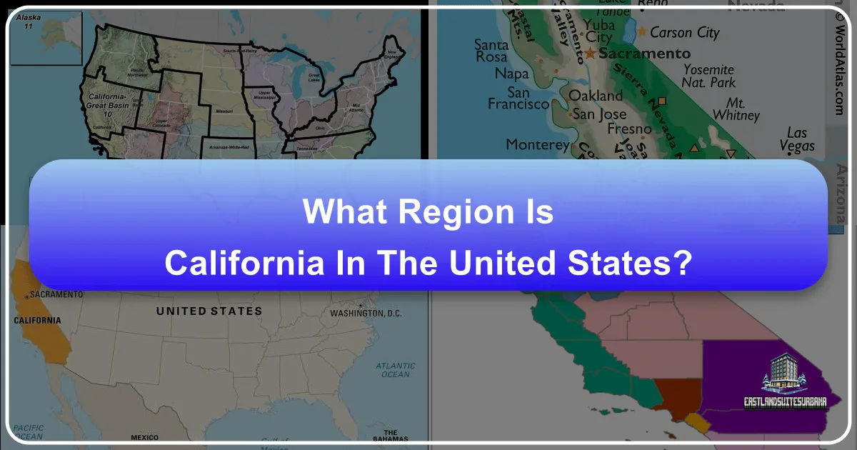 What Region Is California In The United States?