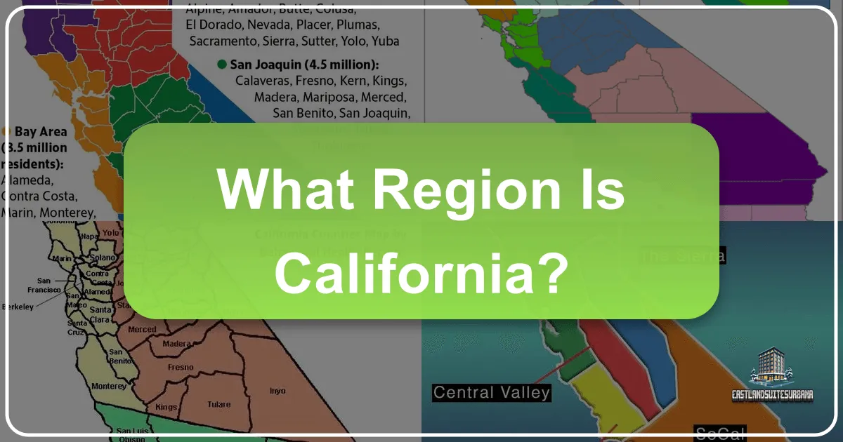 What Region is California?