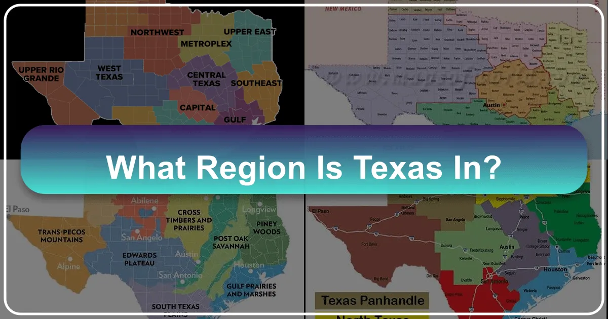 What Region Is Texas In?