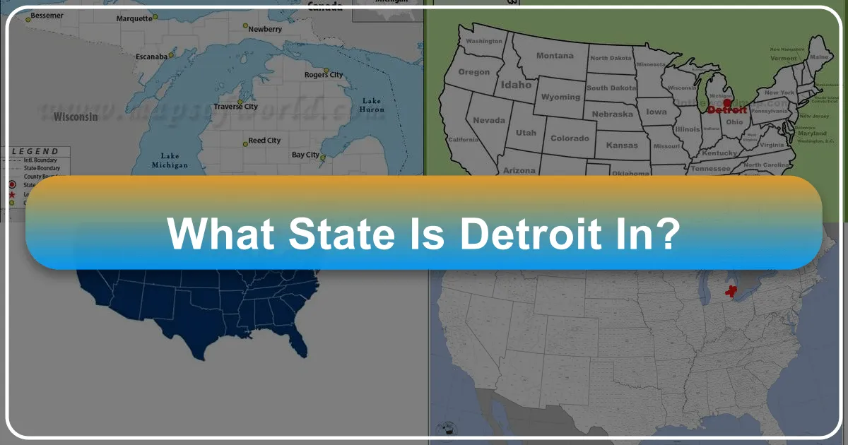 What State is Detroit In?