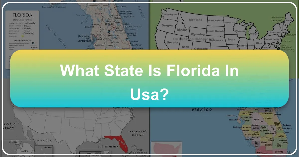 What State is Florida in USA?