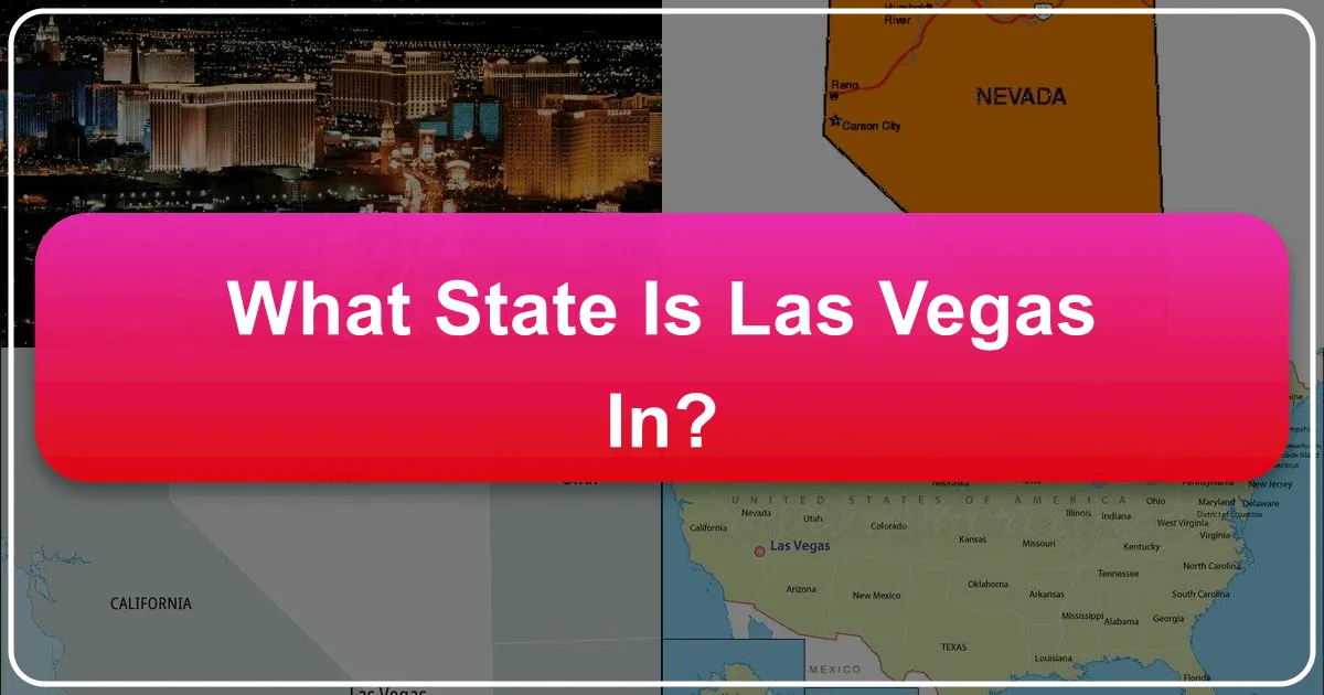 What State Is Las Vegas In?