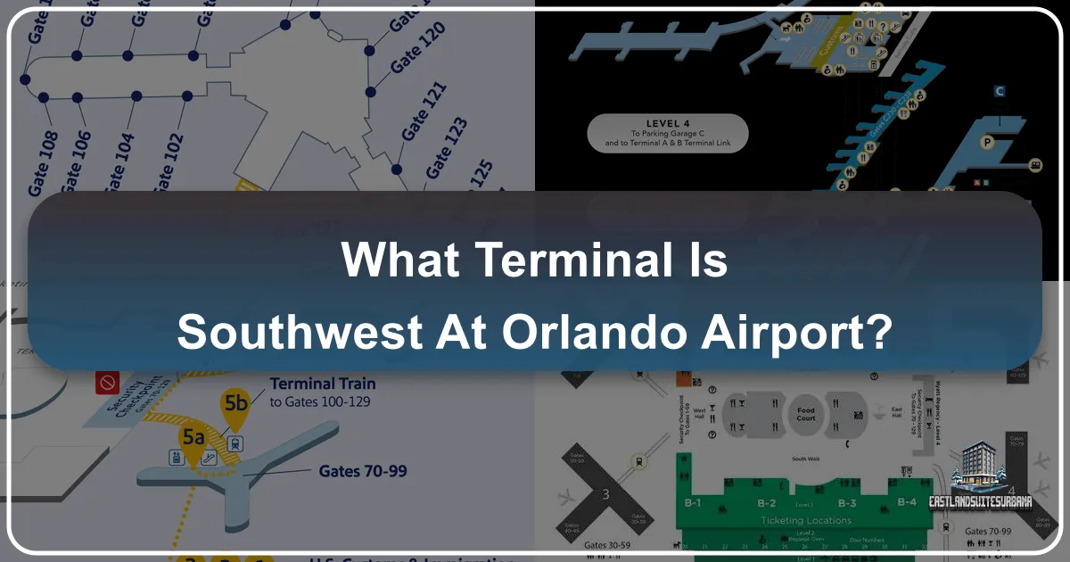 What Terminal is Southwest at Orlando Airport: Your Essential Guide to MCO