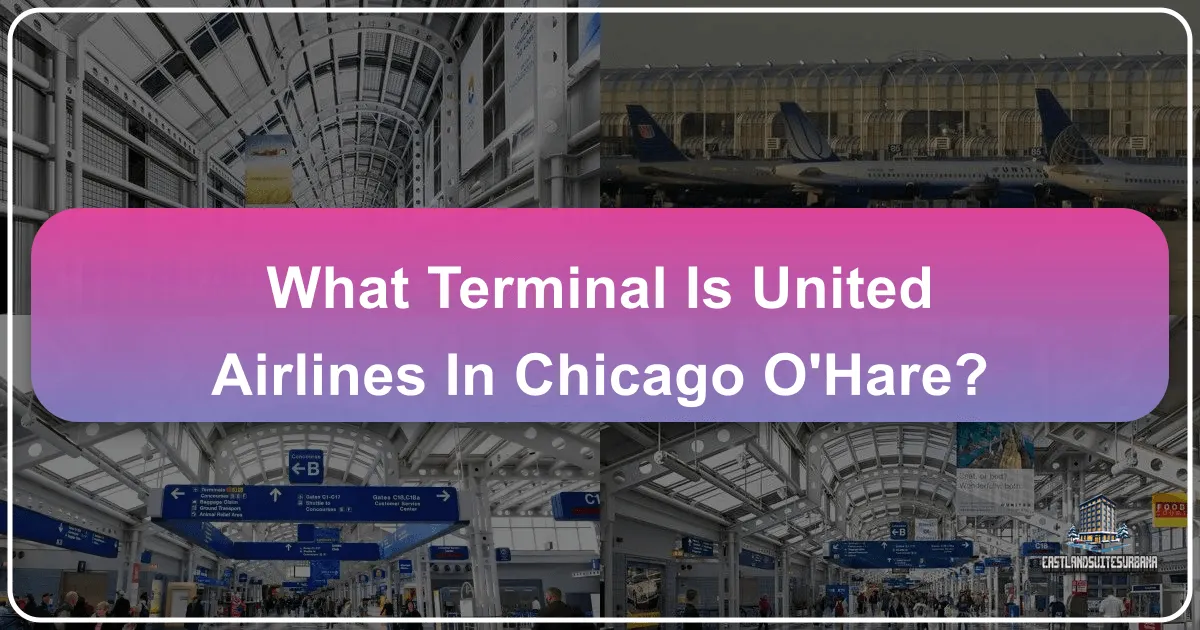 What Terminal Is United Airlines In Chicago O'Hare?