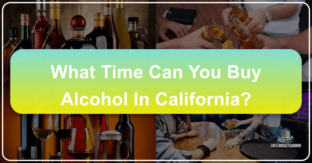 What Time Can You Buy Alcohol in California?