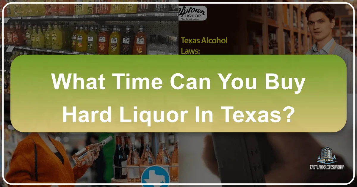 What Time Can You Buy Hard Liquor In Texas?