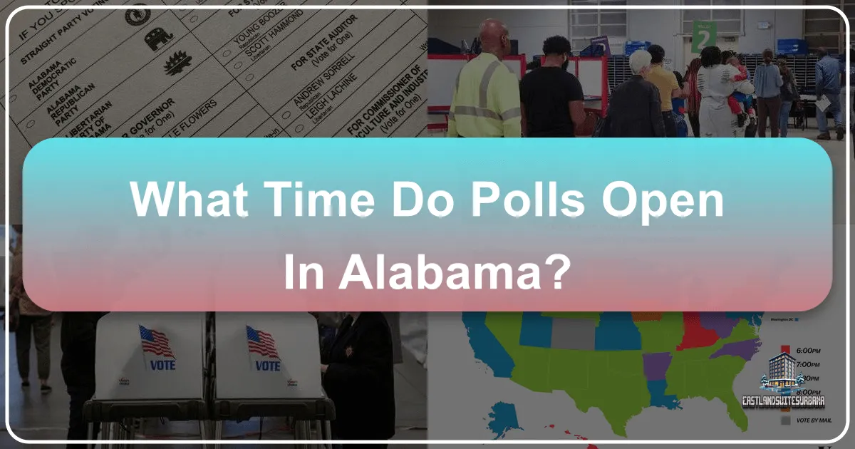 What Time Do Polls Open in Alabama?