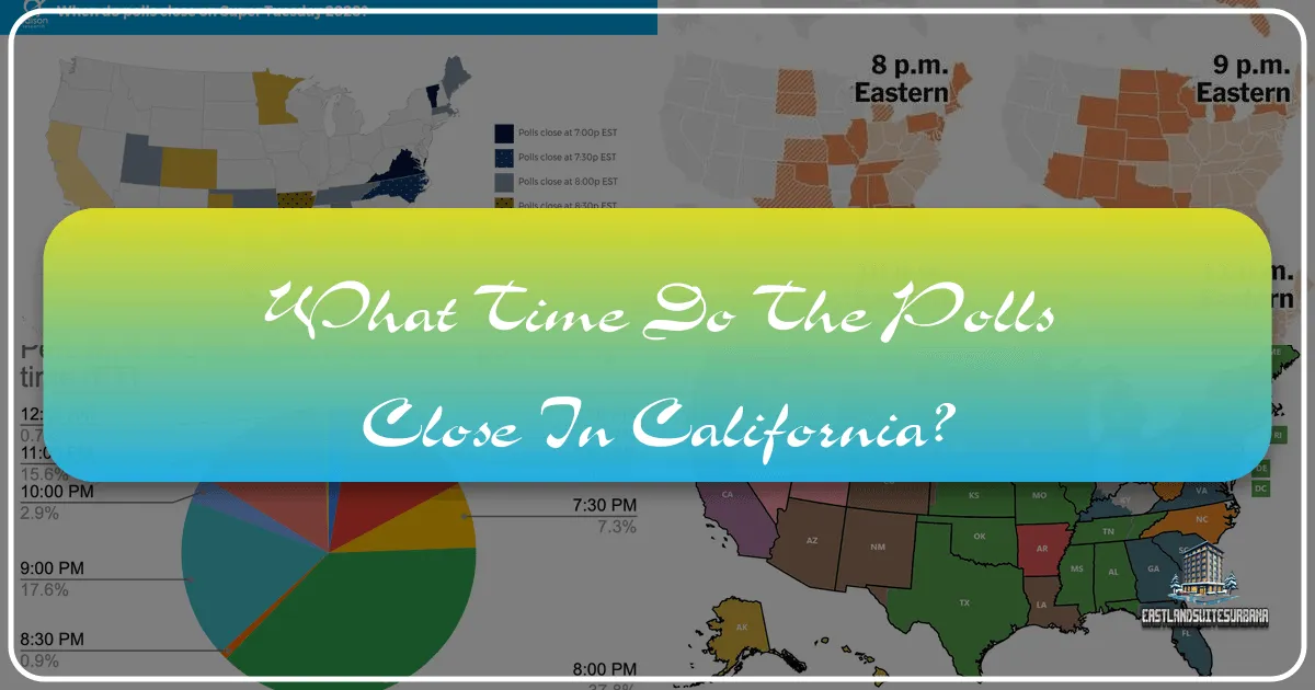 What Time Do The Polls Close In California?