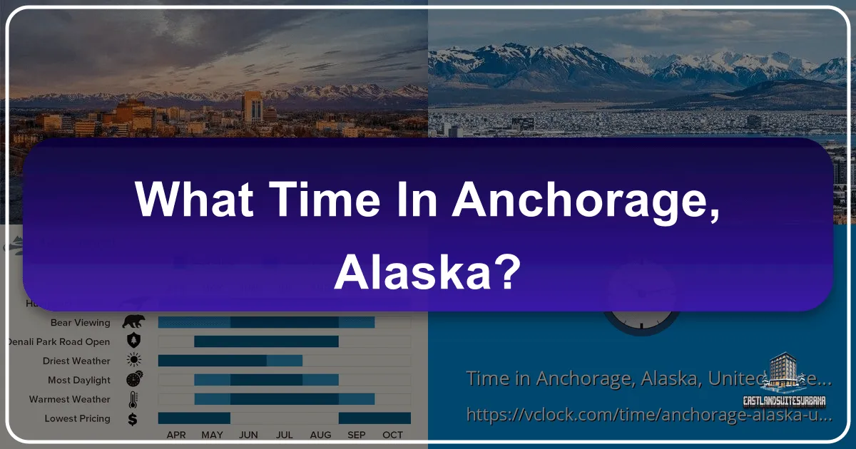 Anchorage, Alaska: Understanding Its Unique Time and Light for the Ultimate Trip