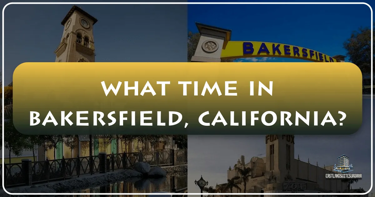 What Time In Bakersfield, California?