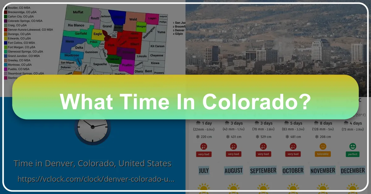 What Time in Colorado: A Timeless Journey Through the Centennial State