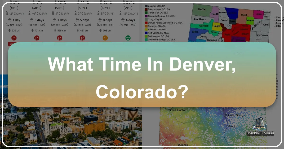 What Time In Denver, Colorado?