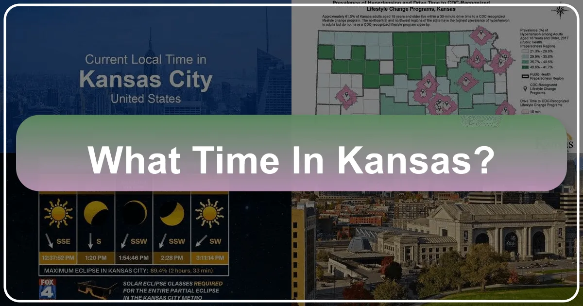 What Time in Kansas