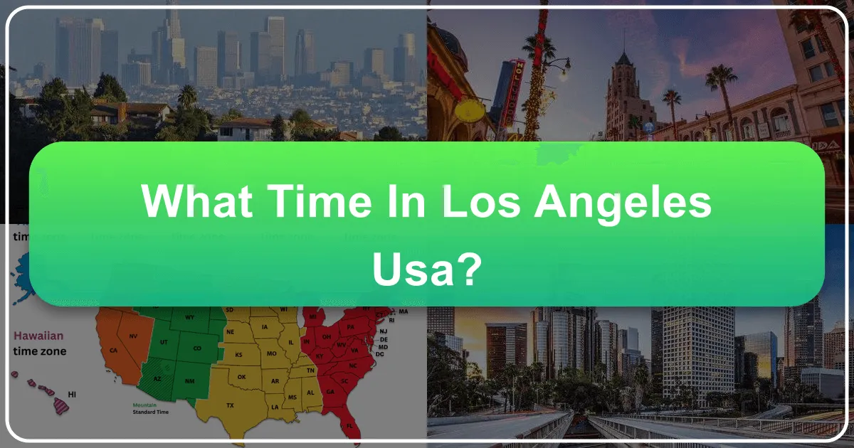 What Time in Los Angeles, USA?