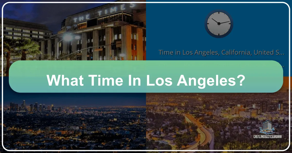 What Time in Los Angeles: Your Ultimate Guide to Navigating the City of Angels