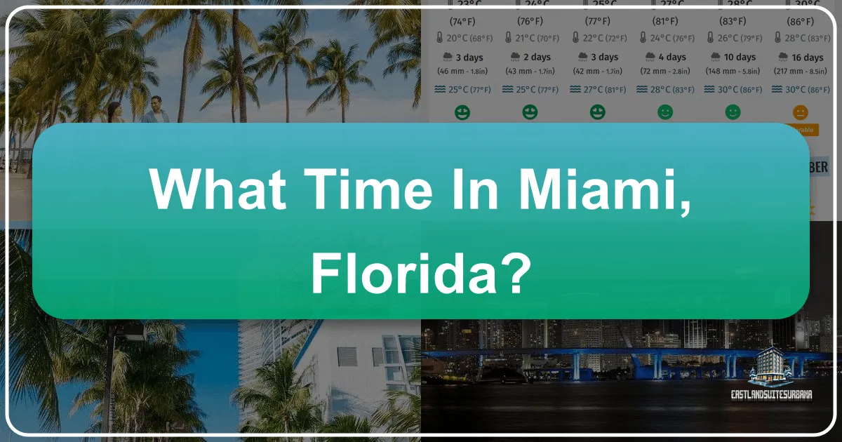 What Time in Miami, Florida?