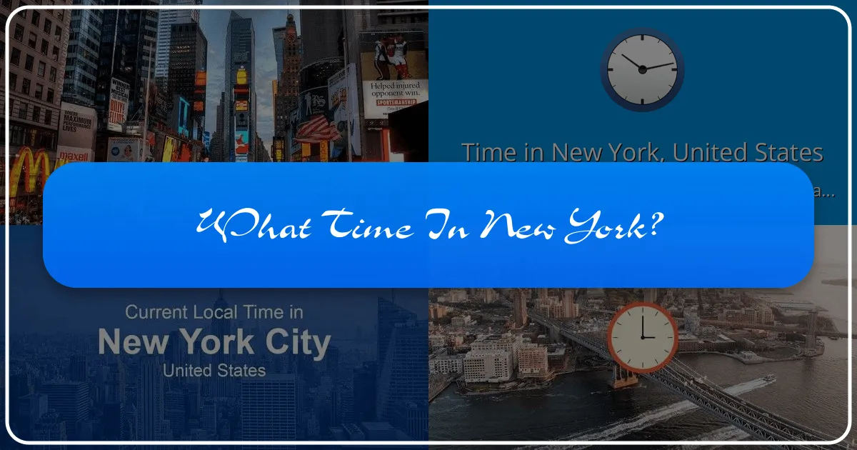 What Time in New York: A Comprehensive Guide to Experiencing the City That Never Sleeps