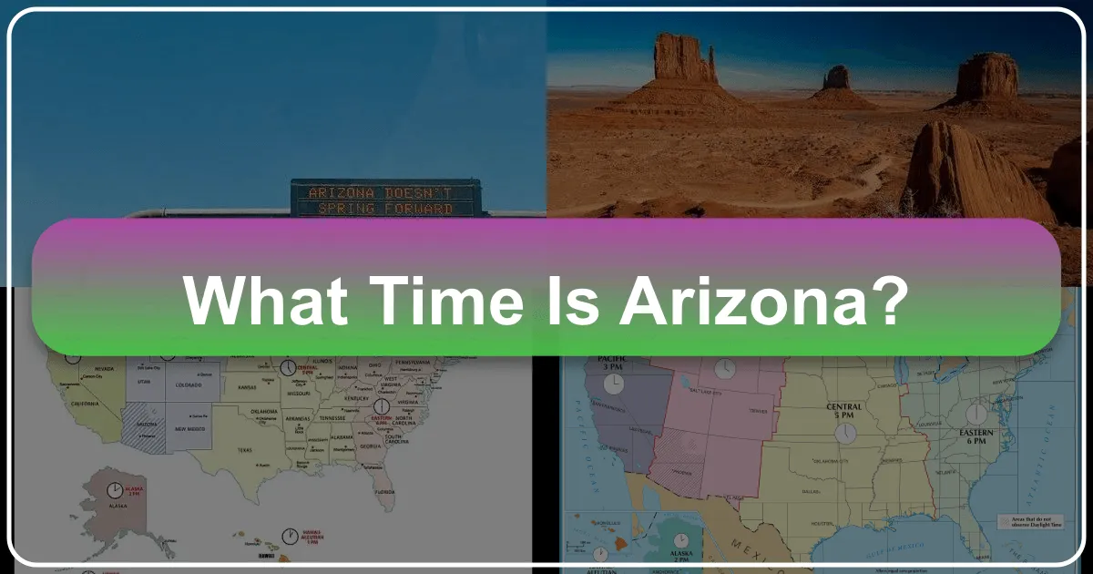 What Time Is Arizona?