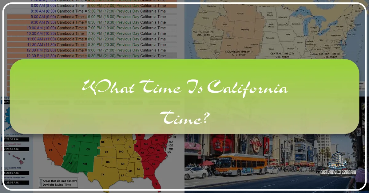 What Time Is California Time?