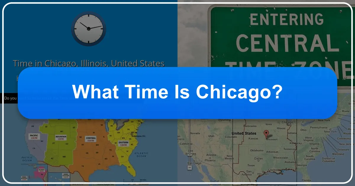What Time Is Chicago: Your Essential Guide to Navigating the Windy City's Clock