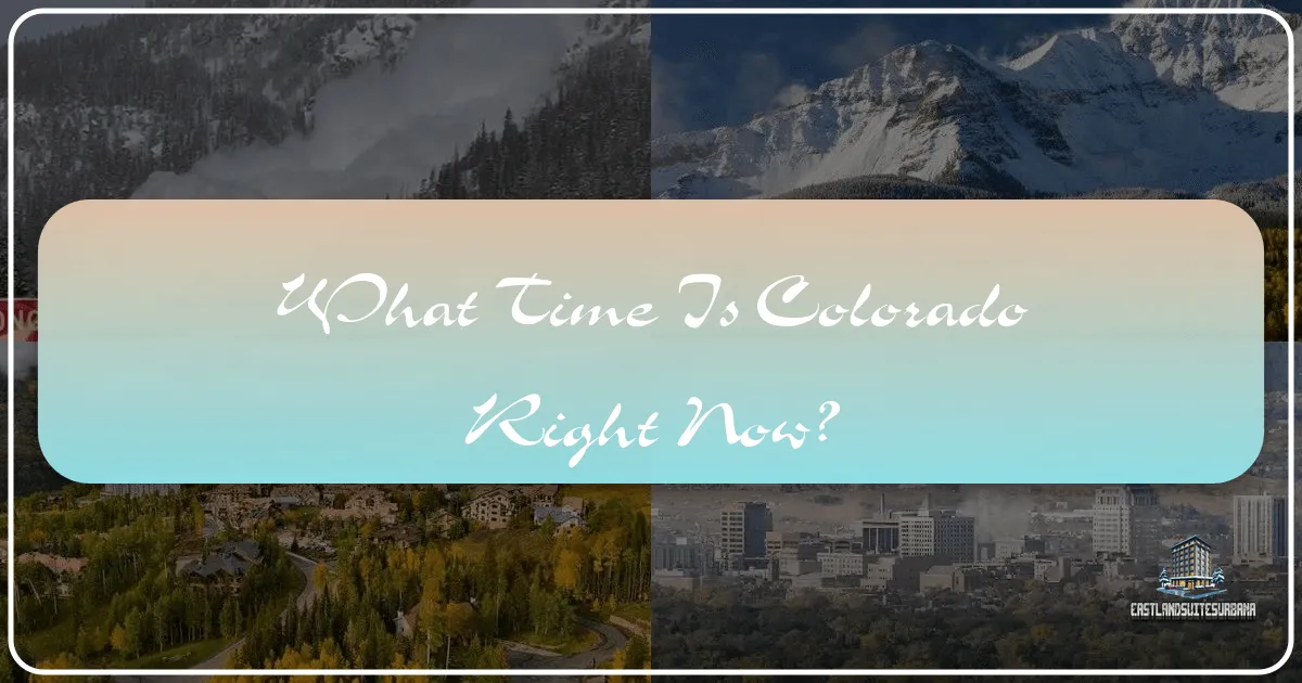 What Time Is Colorado Right Now?