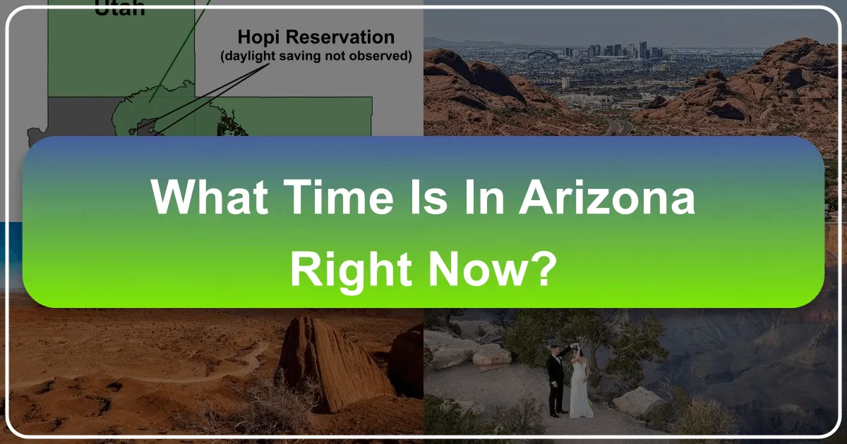 What Time Is In Arizona Right Now