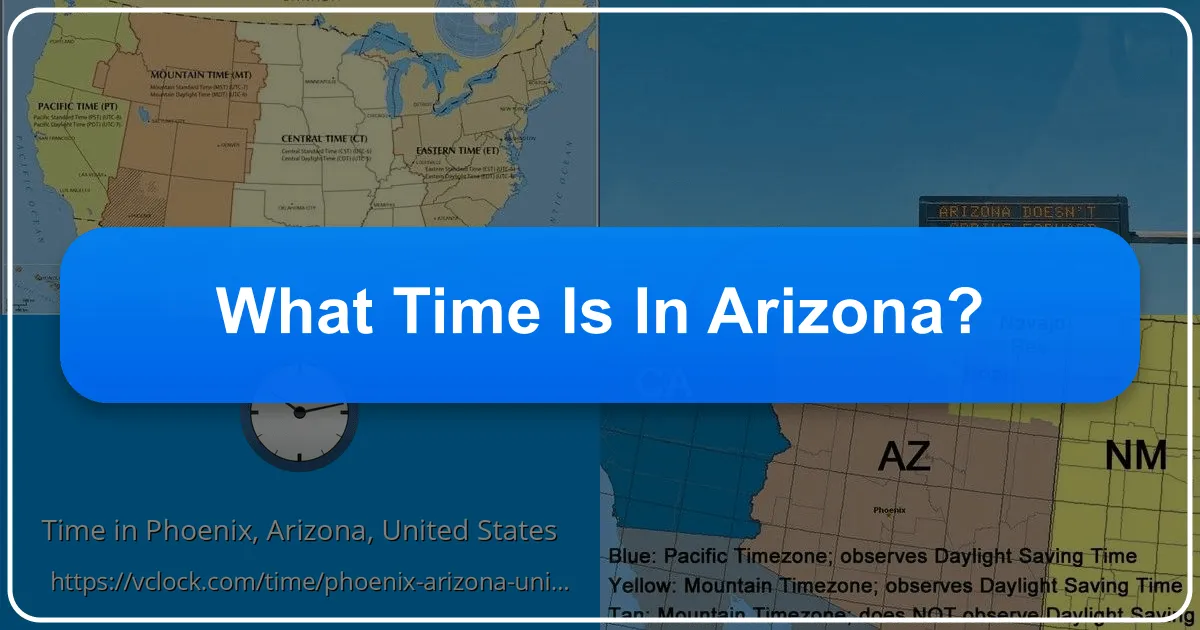What Time Is In Arizona