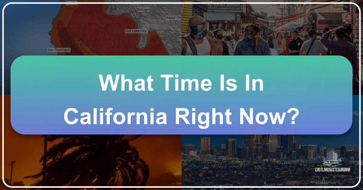 What Time Is In California Right Now?