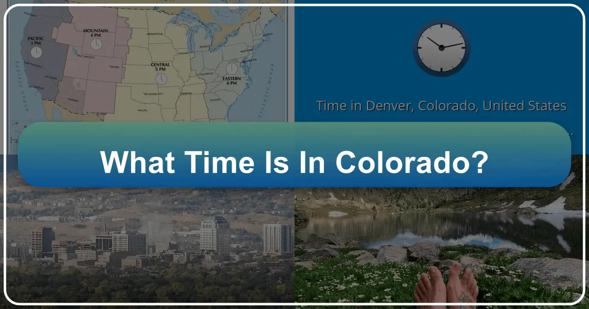 What Time is in Colorado