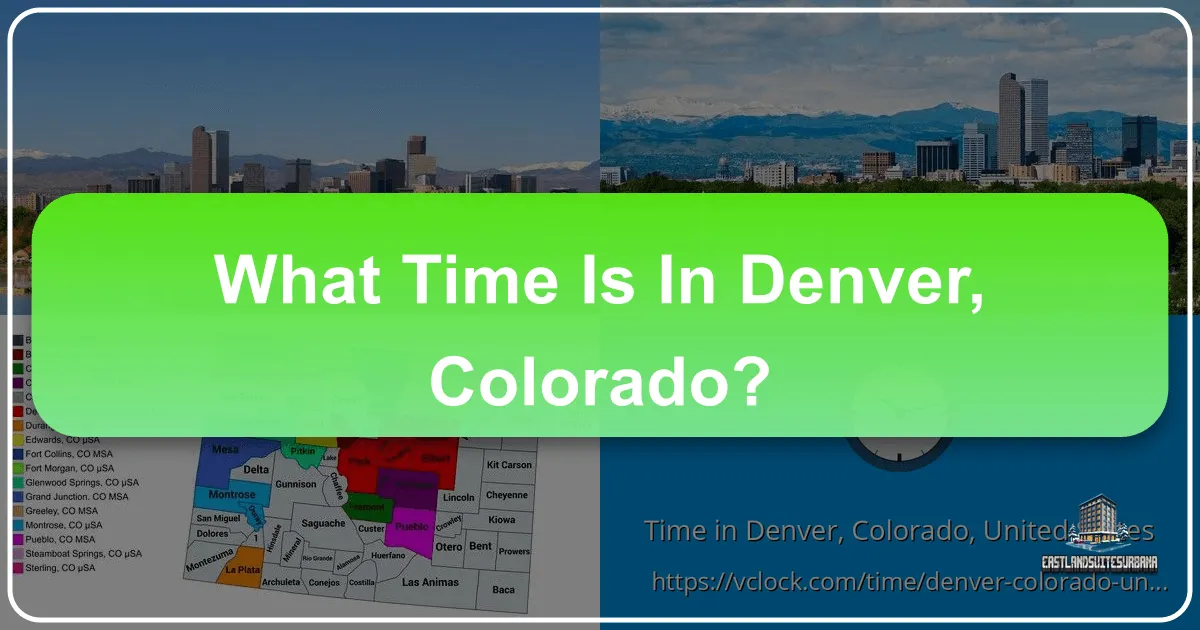 What Time is in Denver, Colorado?
