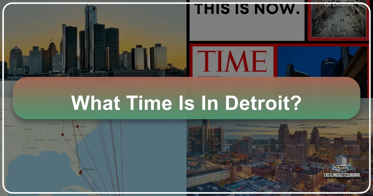 What Time Is In Detroit