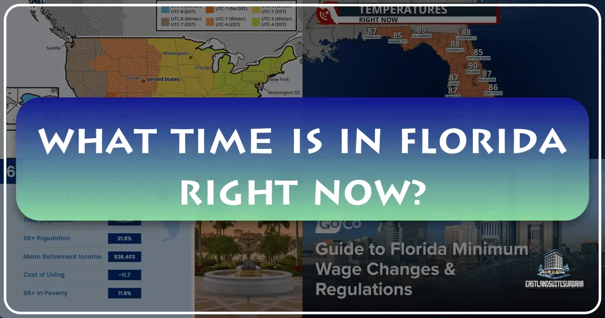 What Time Is In Florida Right Now? Navigating the Sunshine State's Time Zones for a Seamless Trip
