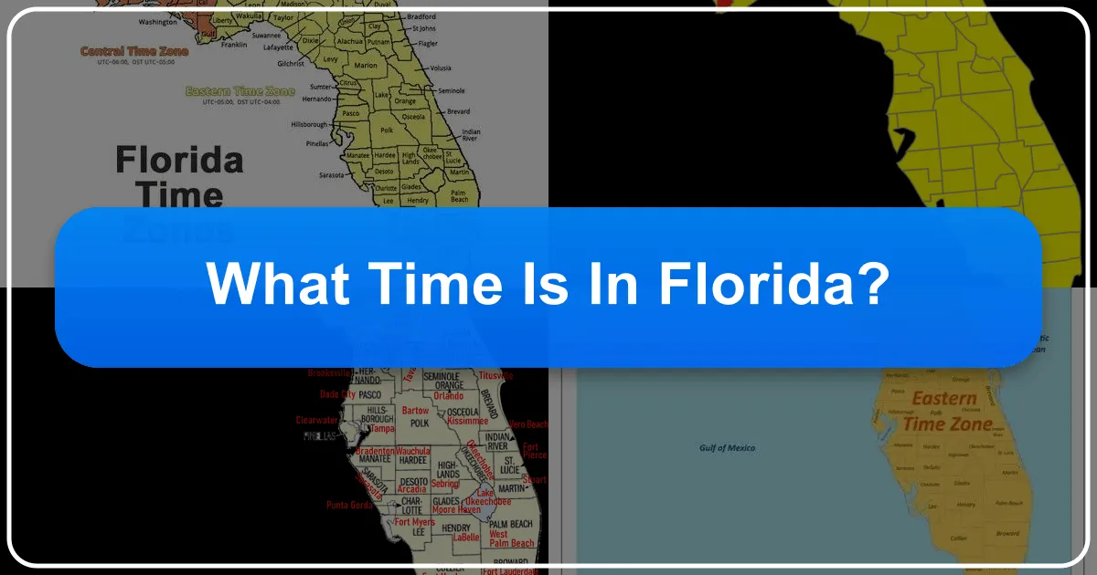 What Time Is In Florida