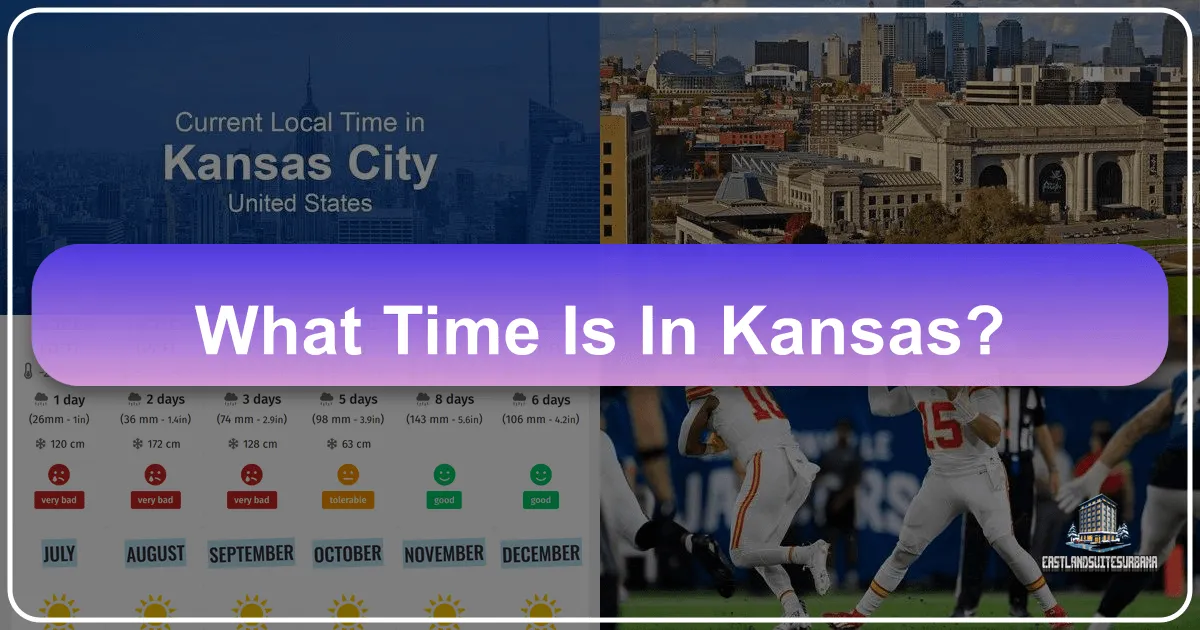 What Time Is in Kansas: Navigating the Sunflower State's Clocks and Charms