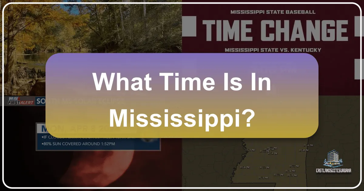 What Time is in Mississippi