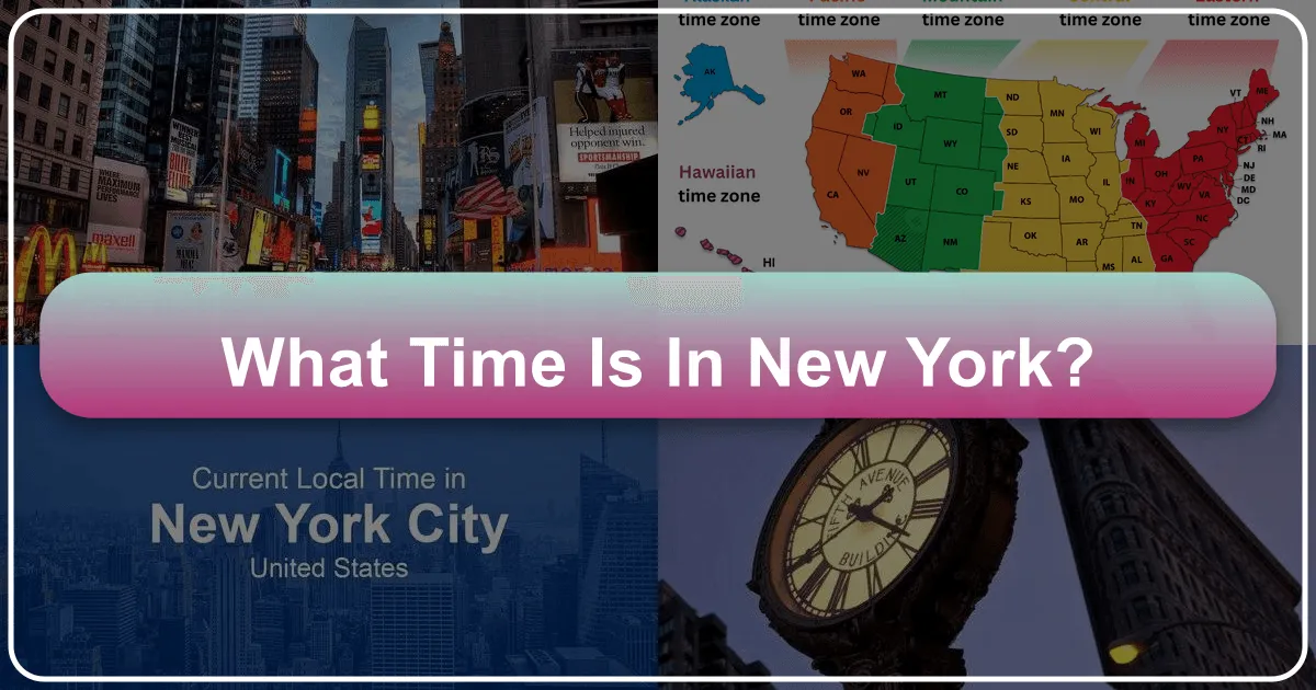 What Time Is In New York