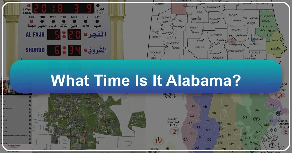 What Time Is It Alabama