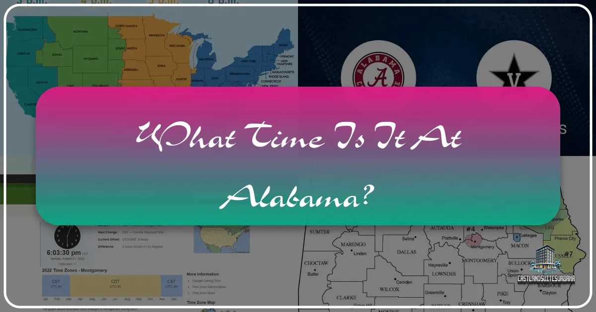 What Time Is It at Alabama