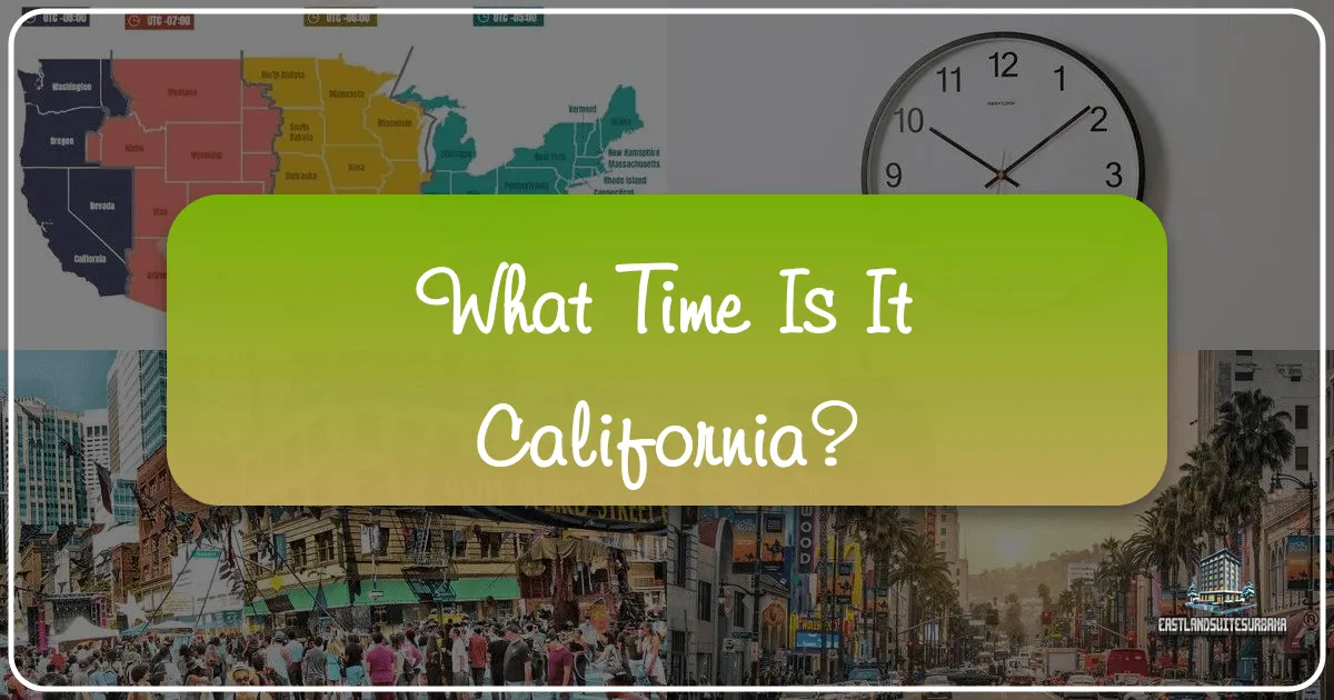 what time is it california